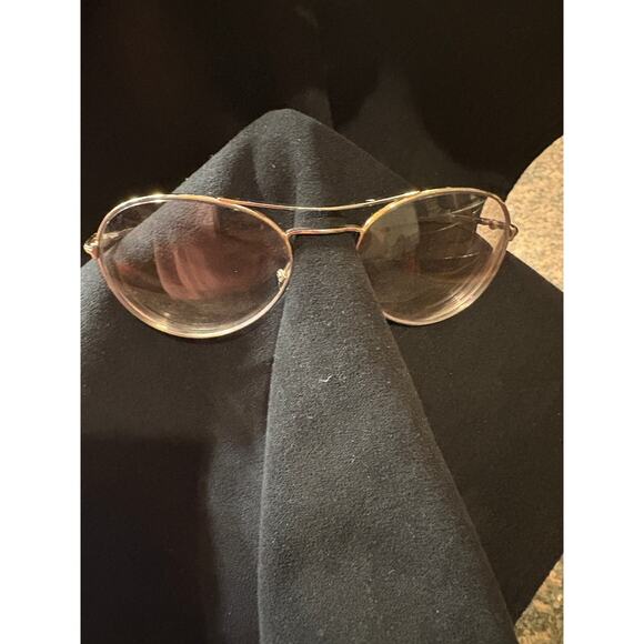 Tom Ford Gold Metal Round Aviator Prescription Glasses TF55 28E 55 17 Used - Picture 6 of 9